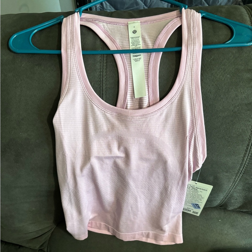 Lululemon swiftly tech racer back tank 2.0 *race vita pink